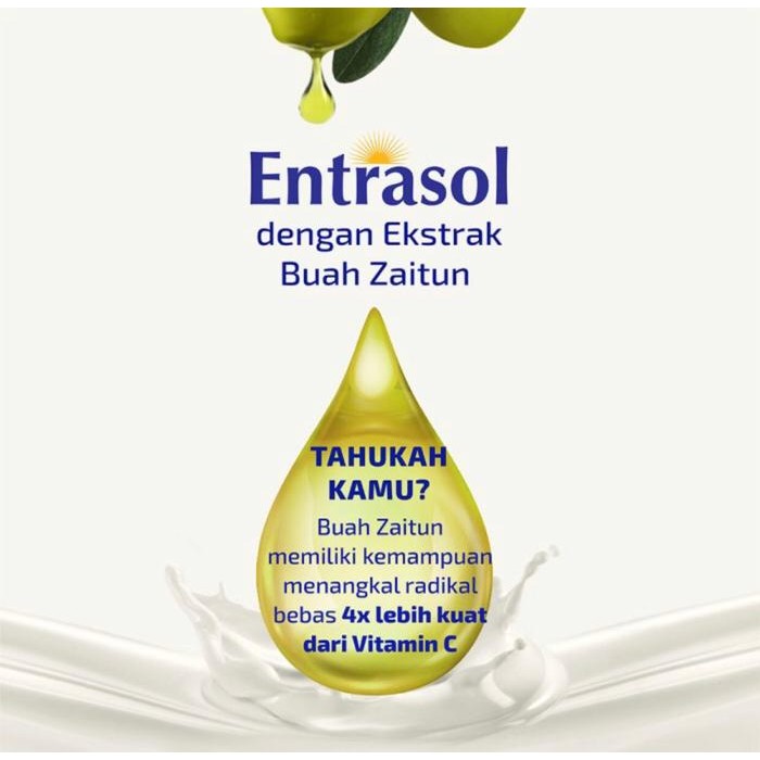 

BARANG TERLARIS ENTRASOL GOLD - Nutrisi Tinggi Kalsium + Ekstrak Buah Zaitun - Vanilla