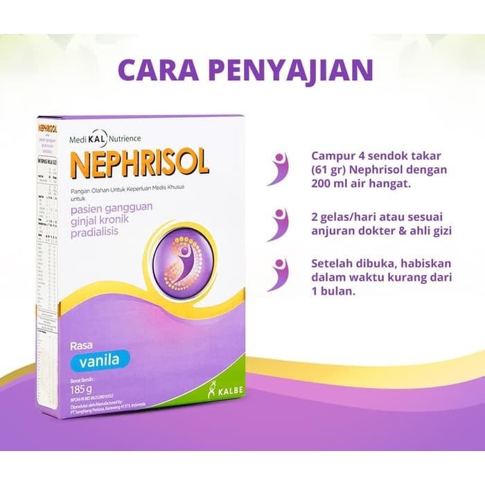 

BARANG TERLARIS Nephrisol Vanila - Susu Khusus Penyakit Ginjal Kronis