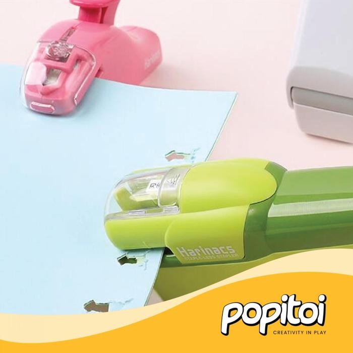 

Kokuyo Harinacs Stapleless Stapler Staples Tanpa Isi Ulang