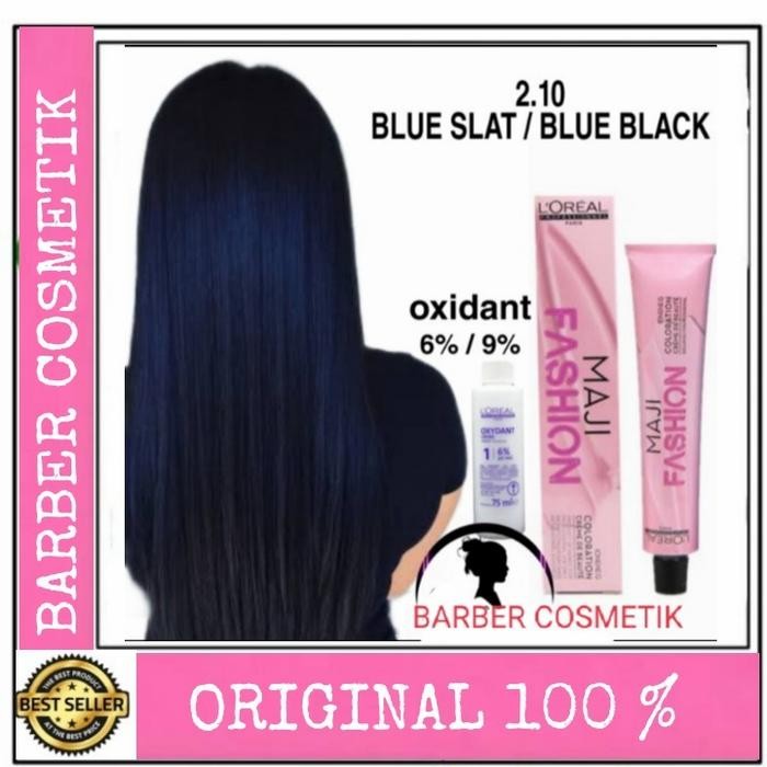 Sale Terbatas Cat Rambut Loreal Majirel Majifashion 2.10 Blue Black /Pewarna Rambut Aman