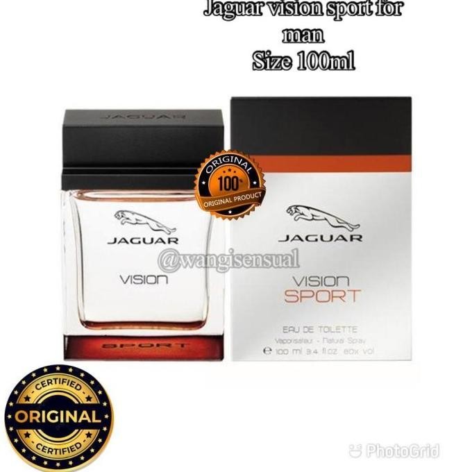 PARFUM ORIGINAL JAGUAR VISION SPORT MAN 100ML (UNBOX)