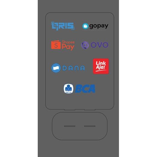 

TERBARU! Akrilik QR Meja UV Print Custom
