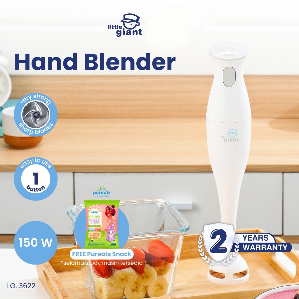 Blender MPASI Bayi Hand Blender Blender MPASI Blender Tangan Little Giant LG-3622