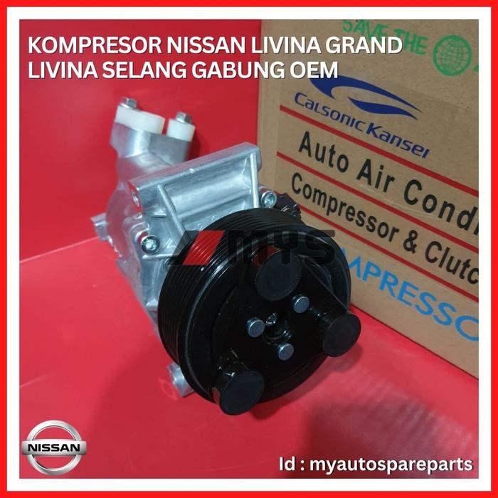 Grosir Kompresor Ac Mobil Nissan Livina Grand Livina Selang Gabung
