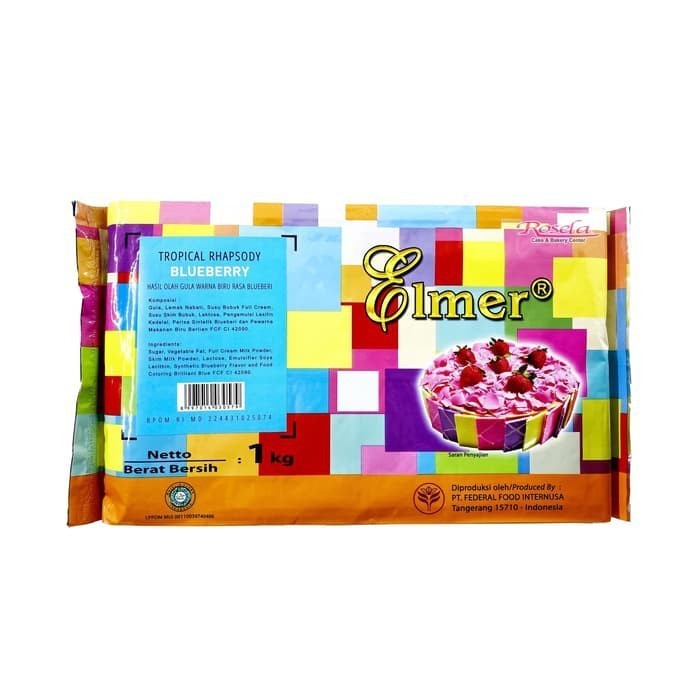 

Elmer Cokelat Compound Blueberry 1kg