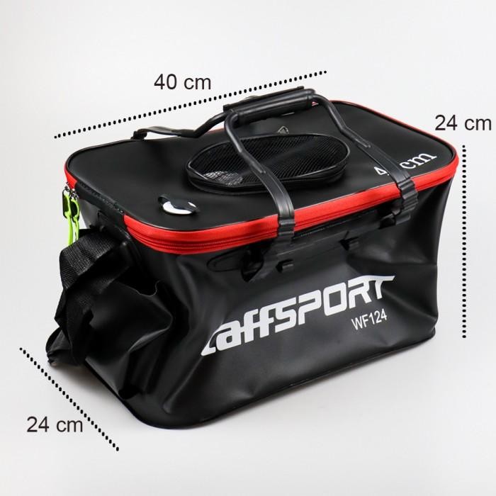 Box Udang Taffsport + Aerator Usb Tas Kotak Pancing Umpan Hidup Tempat Anti Bocor
