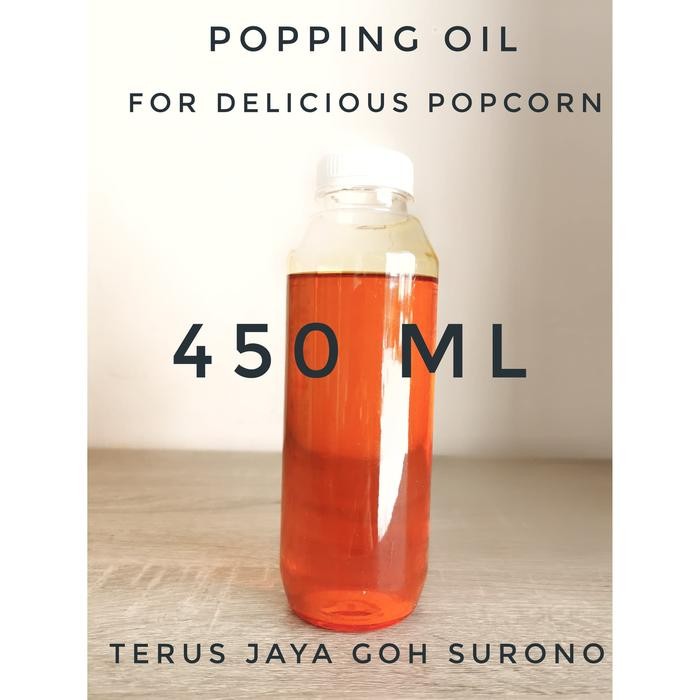 

Popping Oil Minyak Khusus Untuk Popcorn