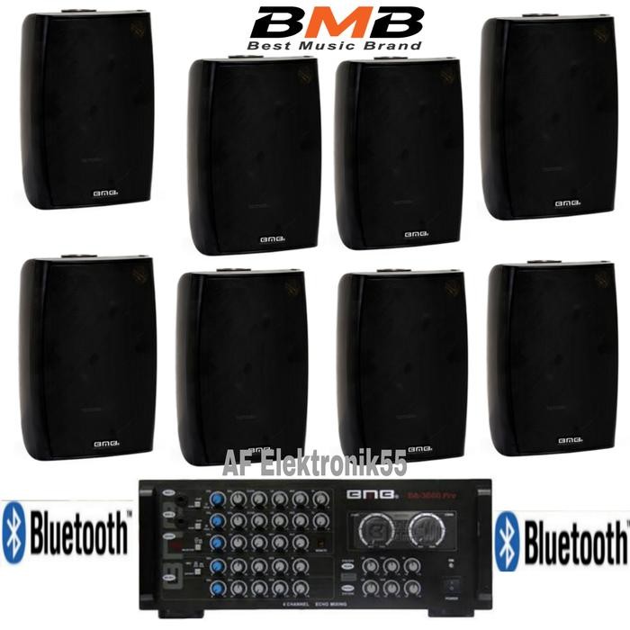 Paket Sound System BMB Cafe Atau Restoran Full BMB 8 Unit Speaker Ori
