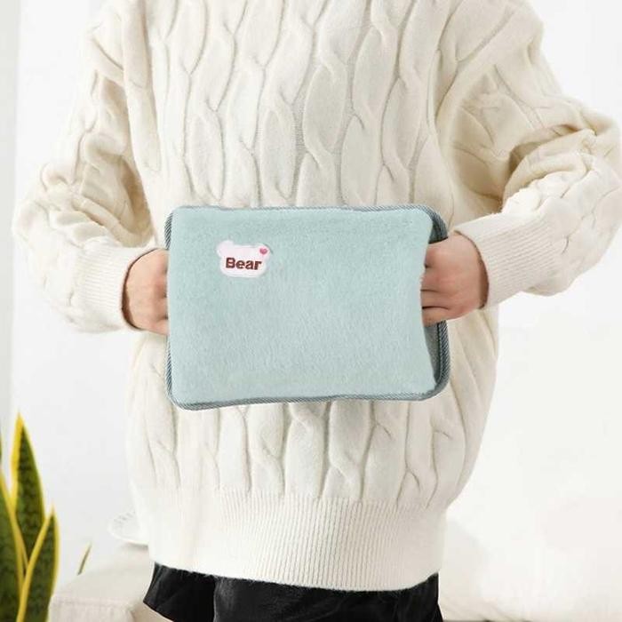 Bantal Penghangat Perut Haid Elektrik Kompres Hot Water Bag Qm 9527