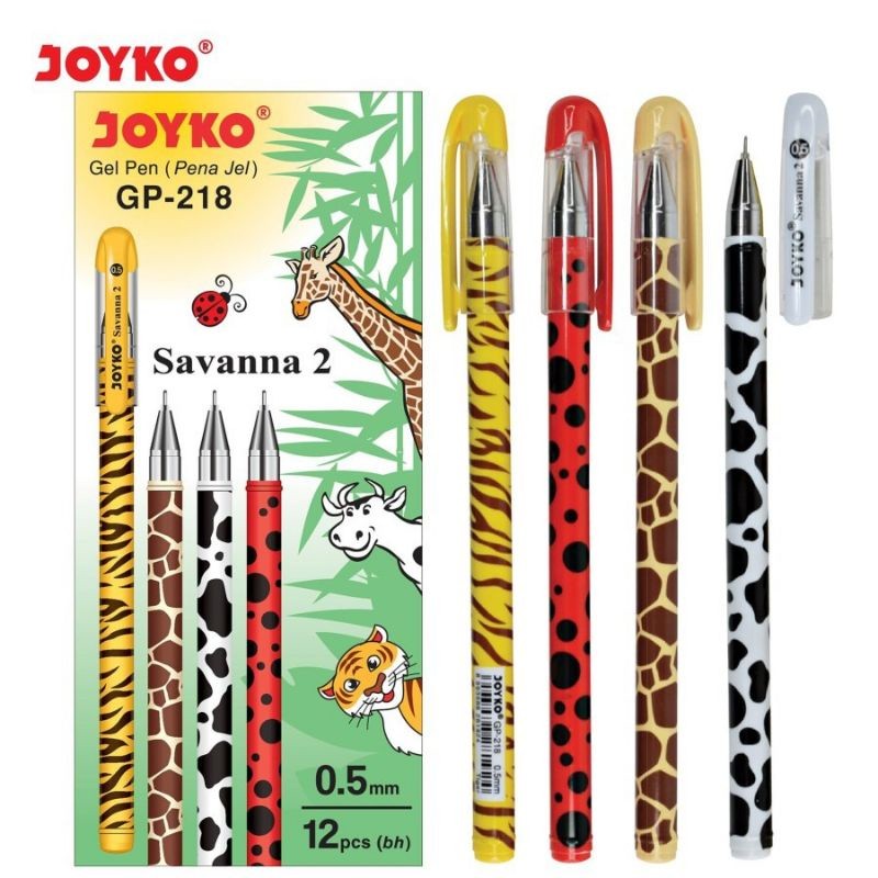 

Pulpen Joyko GP - 218 Savana 2 / (1pak/12pcs)