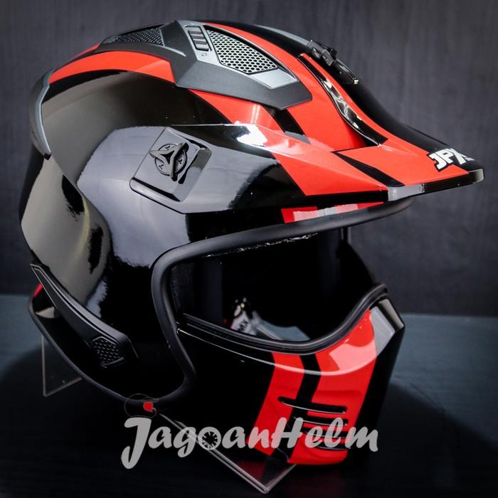 Product Laris Jpx Helm Mx726R Mx04 Mx726 R Crossover Mx 726R - Helmet Motorcycle