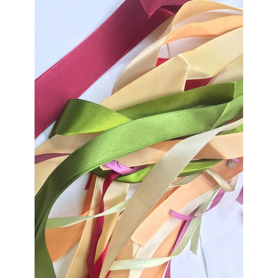 

3D Embroidery Sulam Pita Kit Marterial Ribbon Package Cross Stitch #Gratisongkir