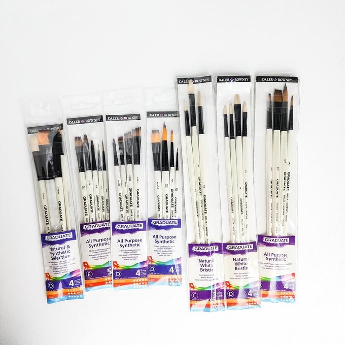 

Kuas Lukis Daler Rowney Graduate Brush Sets #Gratisongkir