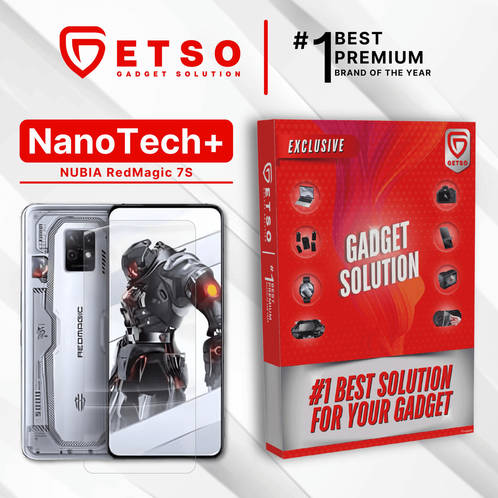 GETSO EPU BIO GENESIS Hydrogel for Nubia Red Magic 7S / Screen Guard (Nanotech+ 100% Recycle) Premiu