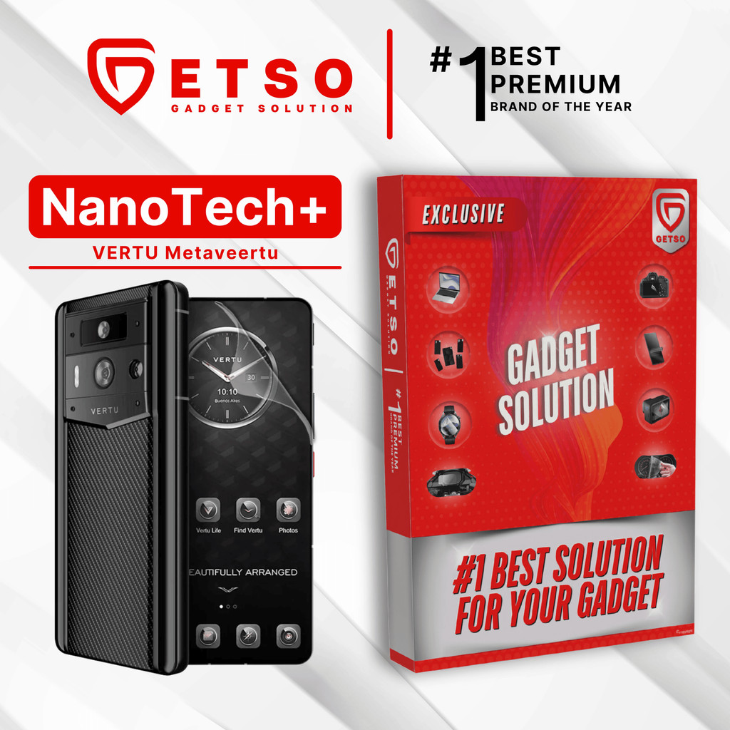 GETSO EPU BIO GENESIS Hydrogel for Vertu Metavertu / Screen Guard (Nanotech+ 100% Recycle) Premium H