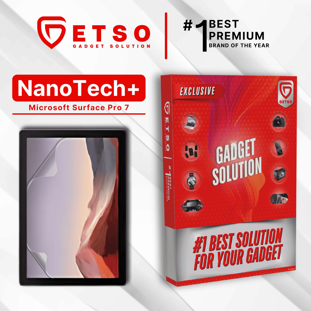 GETSO EPU BIO GENESIS Hydrogel for Microsoft Surface Pro 7 / Screen Guard (Nanotech+ 100% Recycle) P