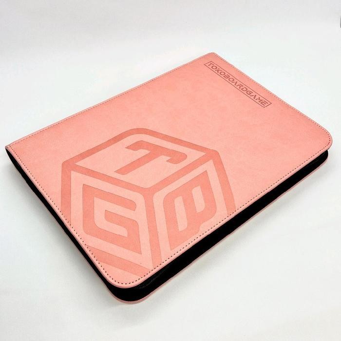 

Premium 9 Pocket Pu Leather Binder Zipper Card Album - Tbg - Tokoboardgame