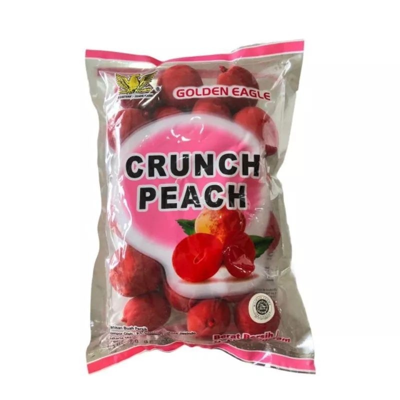 

HALAL /MURAH / Manisan Buah Persik Manisan Buah Dewa Peach 500gram /Buah Crunchy Enak Murah