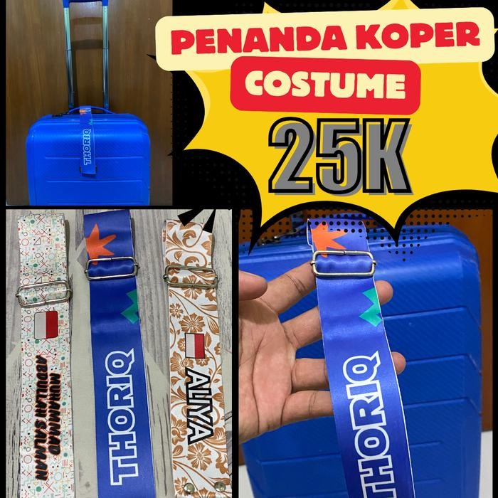 PREMIUM Penanda Koper Umroh Travel Gantungan Tag agar koper mudah dikenali