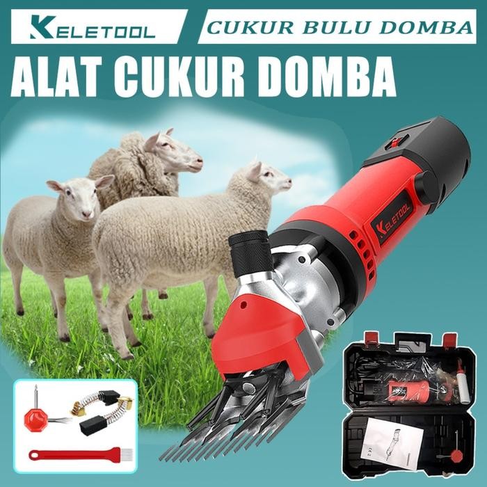 PREMIUM Alat Cukur Bulu Domba Listrik Gunting Rambut Kambing Mesin Pencukur Potong Bulu Domba