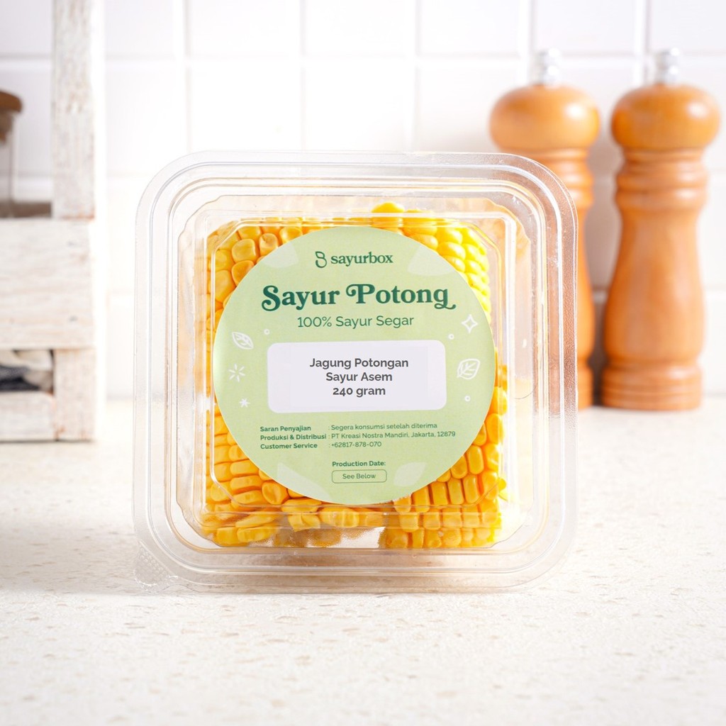 

Sayurbox Kitchen Jagung Potongan Sayur Asem 240 gram
