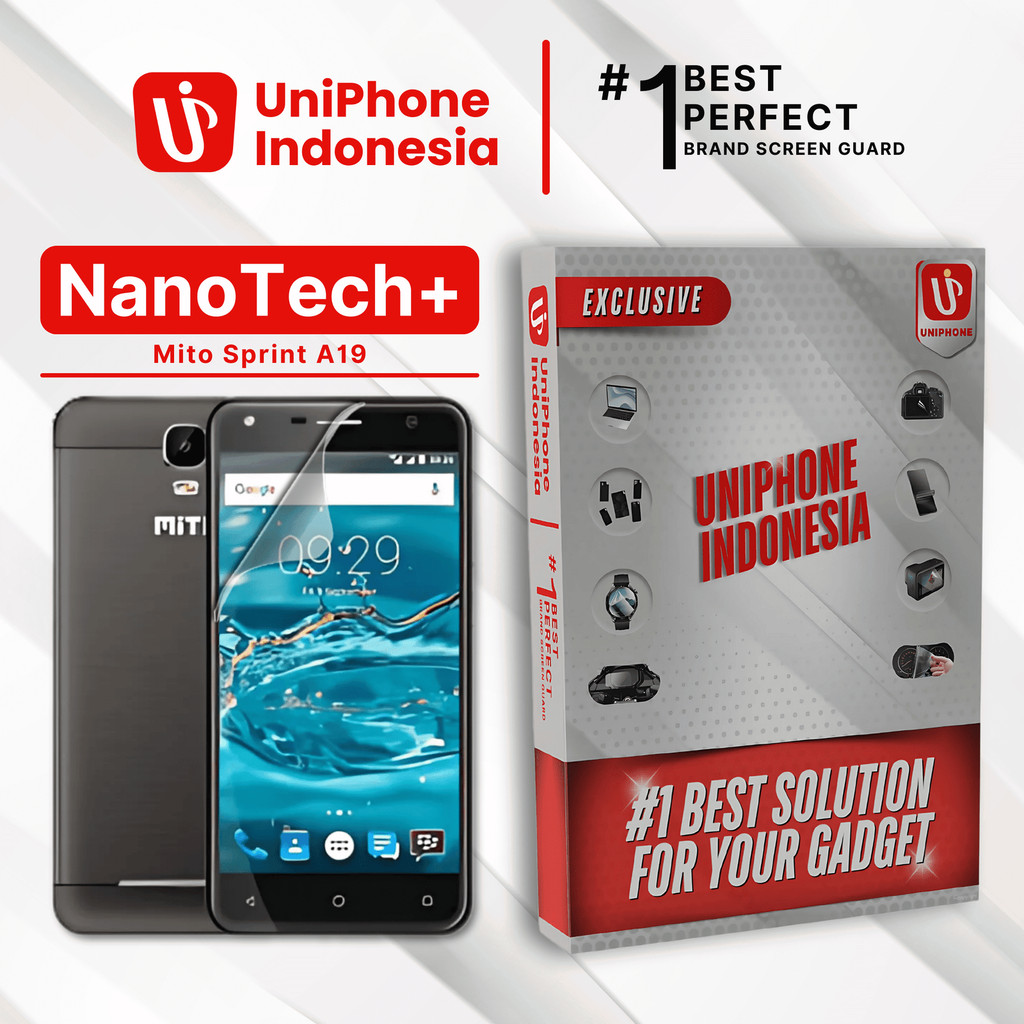 UniPhon EPU BIO GENESIS Hydrogel for Mito Sprint A19 / Screen Guard (Nanotech+ 100% Recycle) Premium