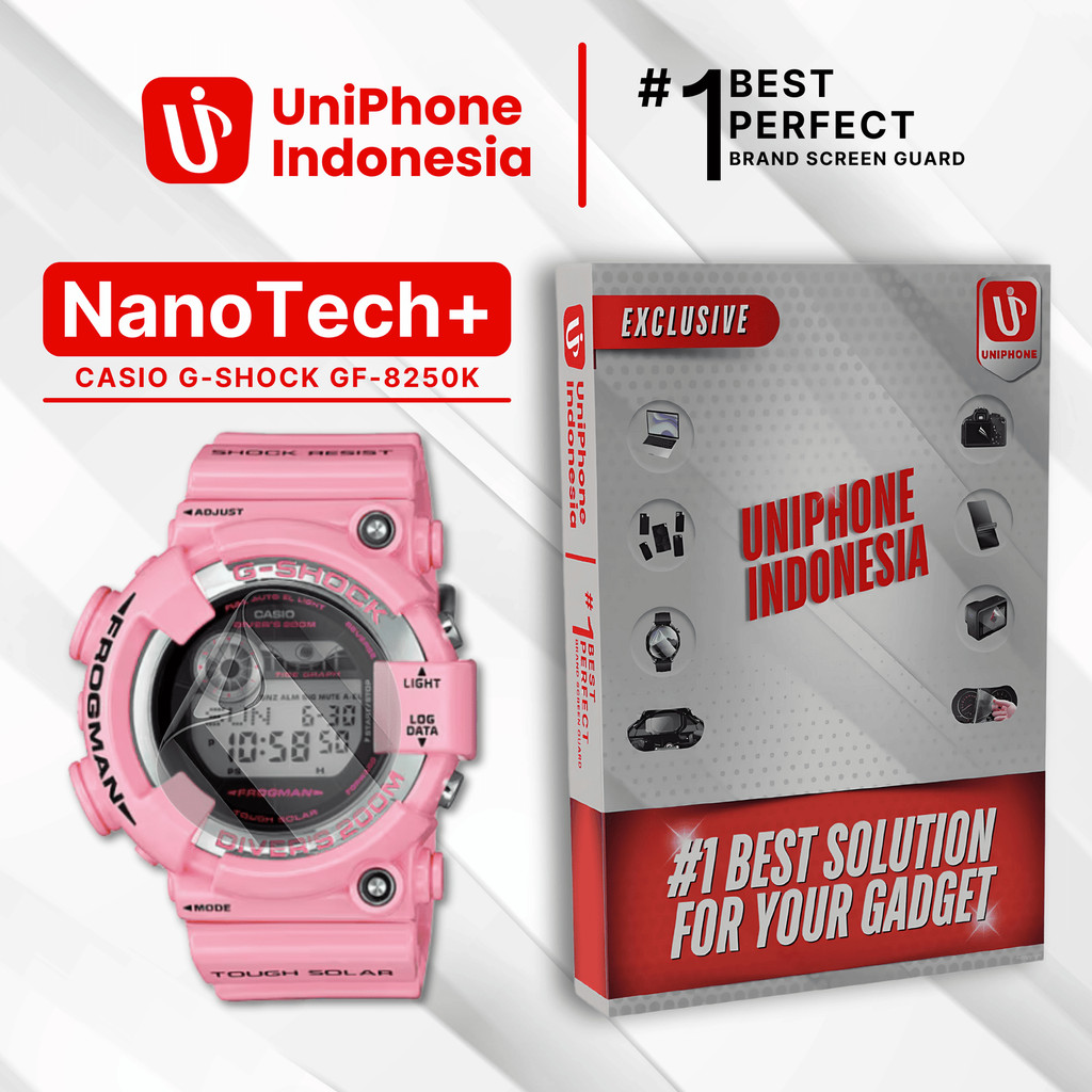UniPhon EPU BIO GENESIS Hydrogel for Casio Smartwatch G-Shock GF-8250K / Screen Guard (Nanotech+ 100