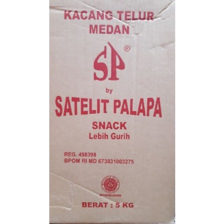 

Kacang Telur Medan Satelit Palapa 1KG