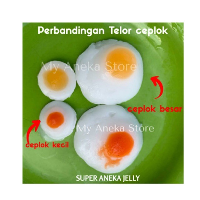 

Jelly motif telor ceplok kecil super aneka jelly
