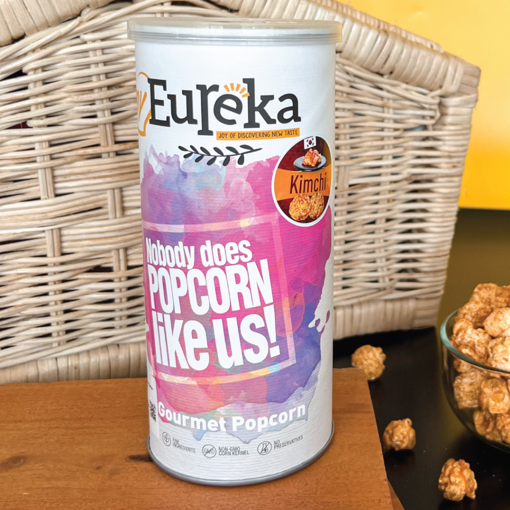 

Popcorn Eureka Rasa Kimchi Can 70g Snack Cemilan Impor