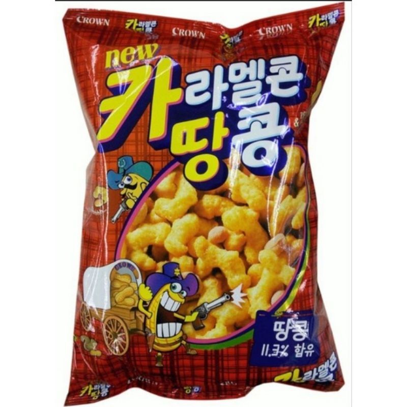 

Crown-Haitai Caramel corn & peanut - 72g