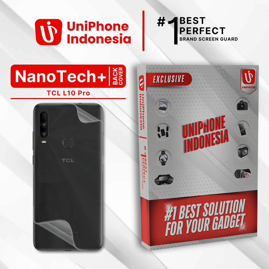 UniPhon EPU BIO GENESIS Hydrogel for TCL L10 Pro / Back Cover Guard (Nanotech+ 100% Recycle) Premium