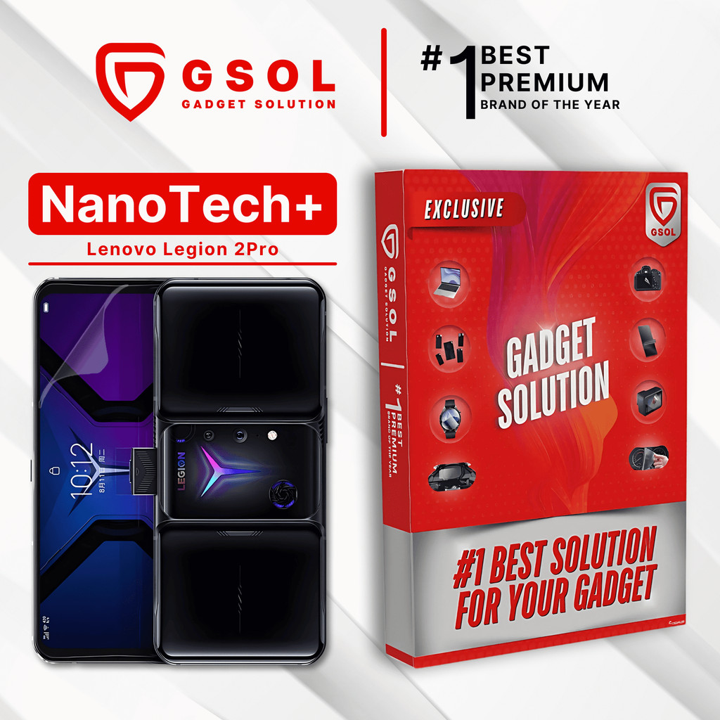 GSOL EPU BIO GENESIS Hydrogel for Lenovo Legion 2 Pro / Screen Guard (Nanotech+ 100% Recycle) Premiu