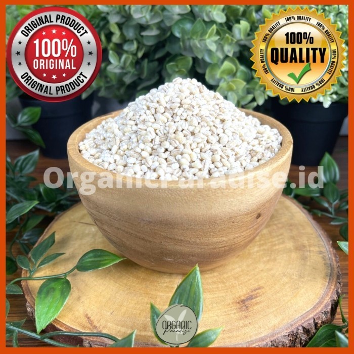 

Natural Pearl Barley / Biji Jali Jali 1 Kg