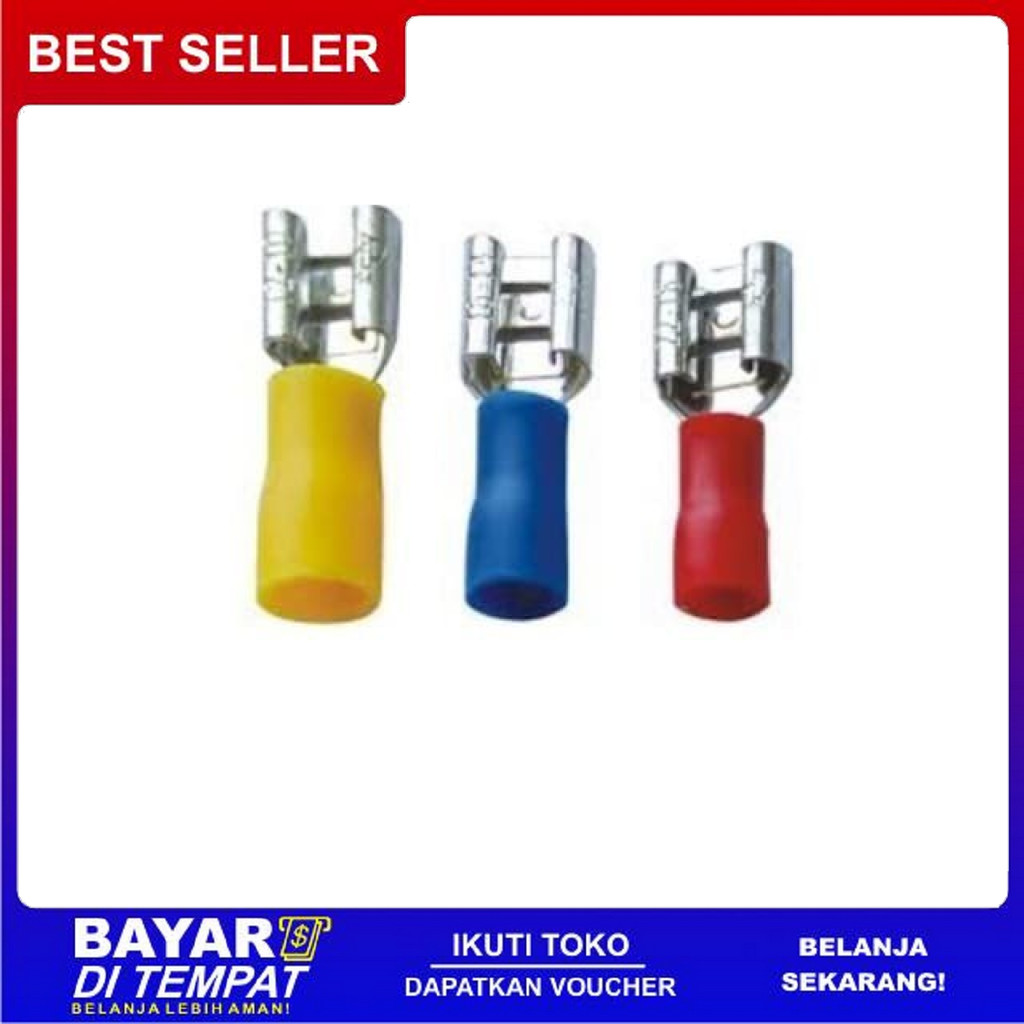 FREE ONGKIR SKUN KABEL FDD-2-250 / SKUN KABEL FEMALE DISCONNECTOR 2.5 MM 2.5MM BISA COD