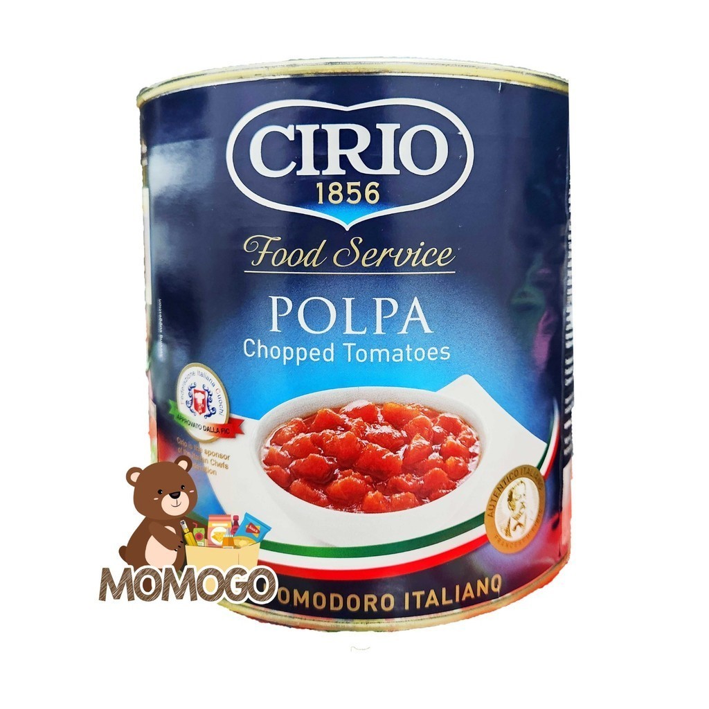 

CPR - CIRIO POLPA/POTONGAN TOMAT DALAM JUS TOMAT 2550GR