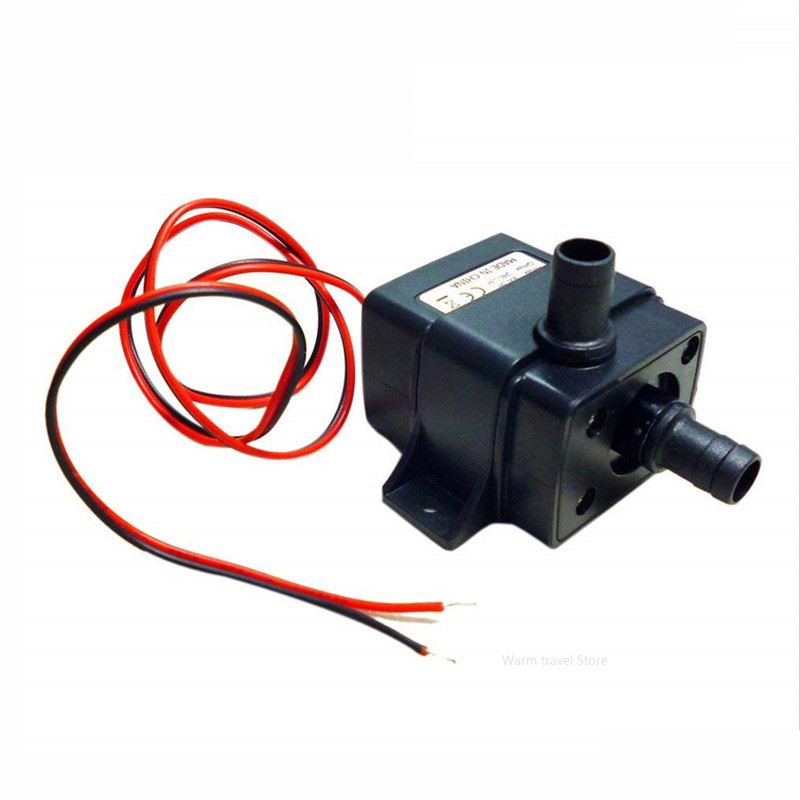Dc12V 400Ma 240L/H Mini Water Pump Micro Dc Brushless Fish Tank Hydroponic Silent Circulation