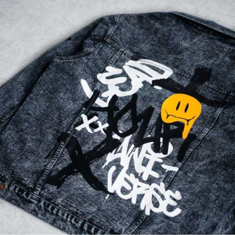 Papago - Jaket Jeans - Jaket Denim Pria - Smiley Terlaris