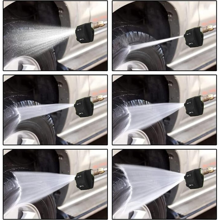 Paket Gun Jet Cleaner Quick Release Sambungan Konektor Nozzle Steam