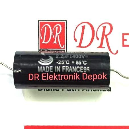 JTTOP" KAPASITOR MKP SOLUN SOLEN 2.2UF 2,2UF 225 400V ORIGINAL 2,2 UF 400 V