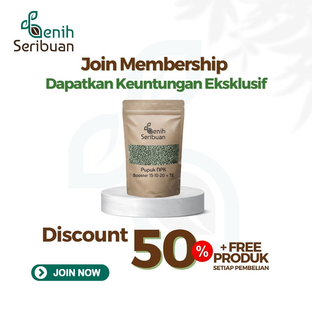 Benih Seribuan - PUPUK NPK BOOSTER 15-10-20 +TE 500gr CAP TAWON