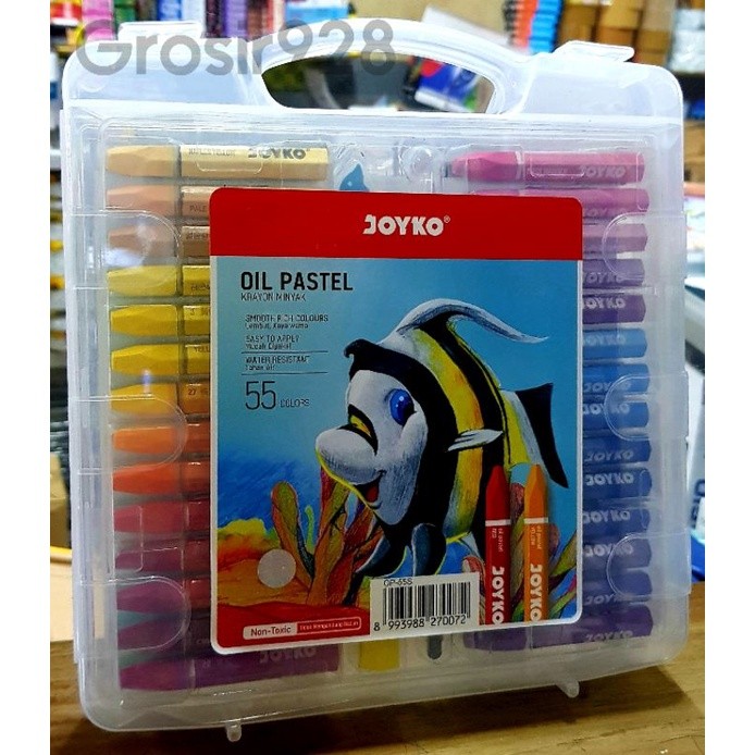 

Crayon / Oil Pastel / Krayon Minyak Joyko 55 Warna