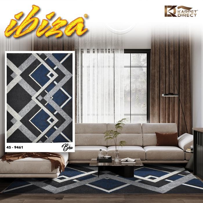 [Karpet Direct] Ibiza Karpet (Biru) 167x225 cm - Kode 45-9461