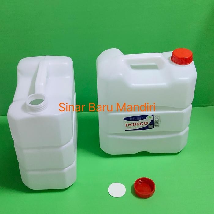 Jerigen Indigo 10 Lt Merk Green Leaf / Jerigen 10 Liter Green Leaf / Jerigen Baru Tebal