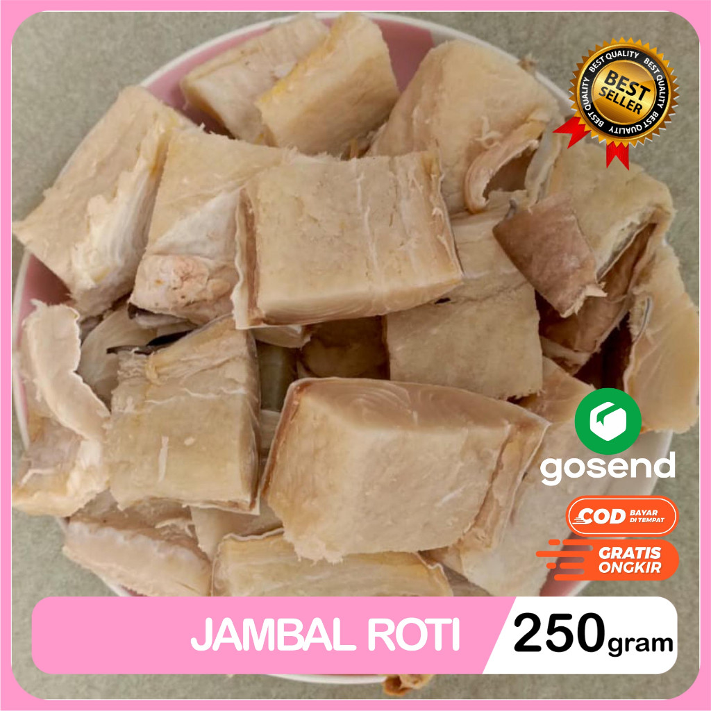 

Jambal Roti Ikan Asin Tampa tulang 250 Gram Premium Vacum Bersih