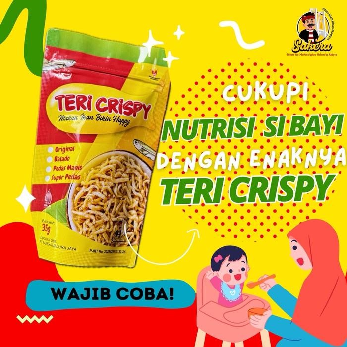 

JTTOP" (SAKERA) [BELI 1 GRATIS 2] 500G+BONUS 70G TERI CRISPY BIKIN HAPPY