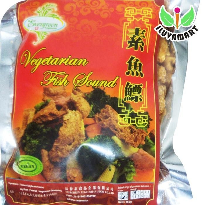

JTTOP" EVERGREEN FISH SOUND VEGAN 150G SU YU PIAO YI PHIO I PHIAU MIRIP KIKIL