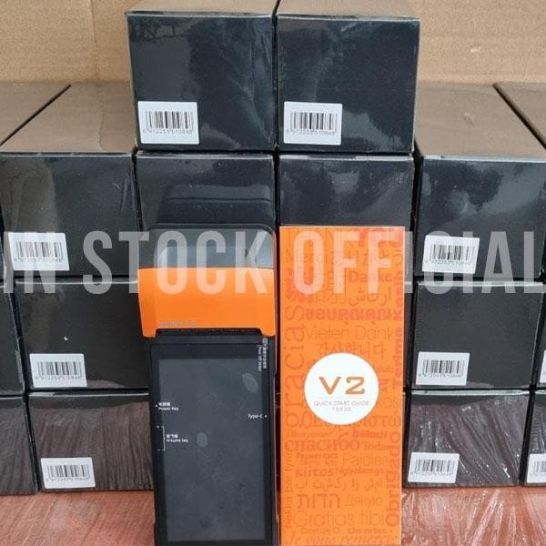 MESIN KASIR ANDROID SUNMI V2 4G+WIFI 2/16GB FREE KERTAS THERMAL