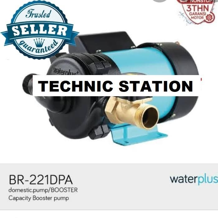 Termurah Pompa Waterplus Br-221Cpa Pompa Booster Pump Water Heater Low Watt