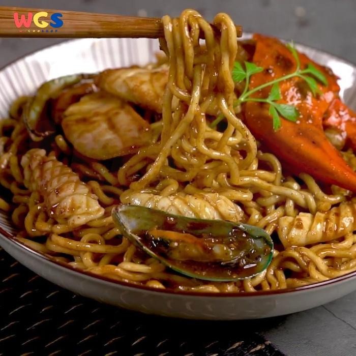 

Sale Terbatas Prima Taste Singapore Blackpepper Crab Lamian Premium Noodle 180G Aman
